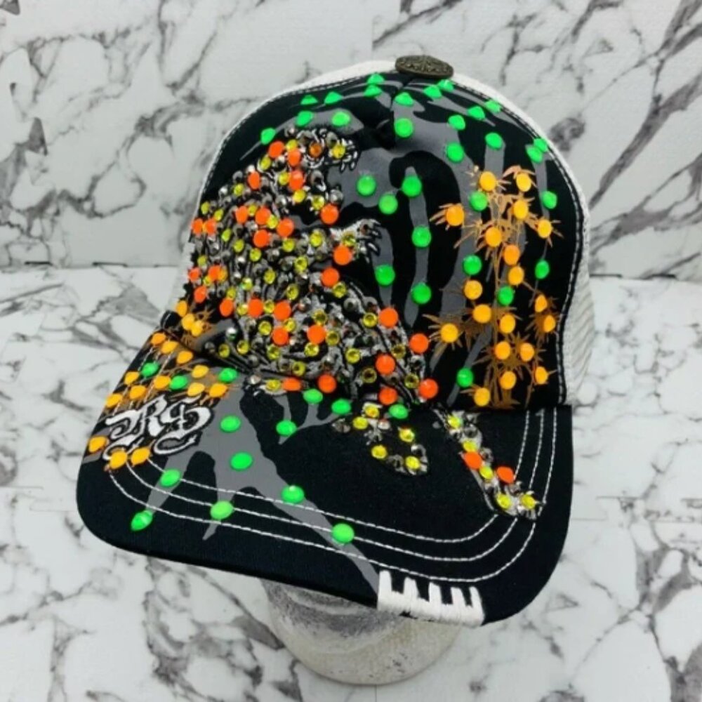 Men’s Tiger Trucker Hat by Rebel Spirit NWT